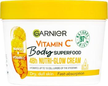 GARNIER Body Food Glow Cream mango + vitamín C, 380 ml