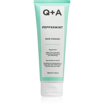 Q+A Peppermint hydratačný čistiaci gél s mätou priepornou 125 ml