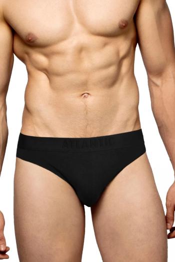 Pánske slipy 2 pack 016 black