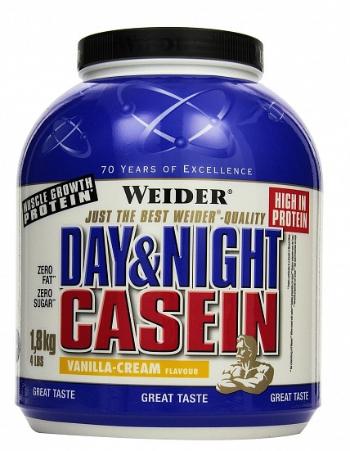 WEIDER Protein 100% Casein,  - vanilka-smotana 1800 g