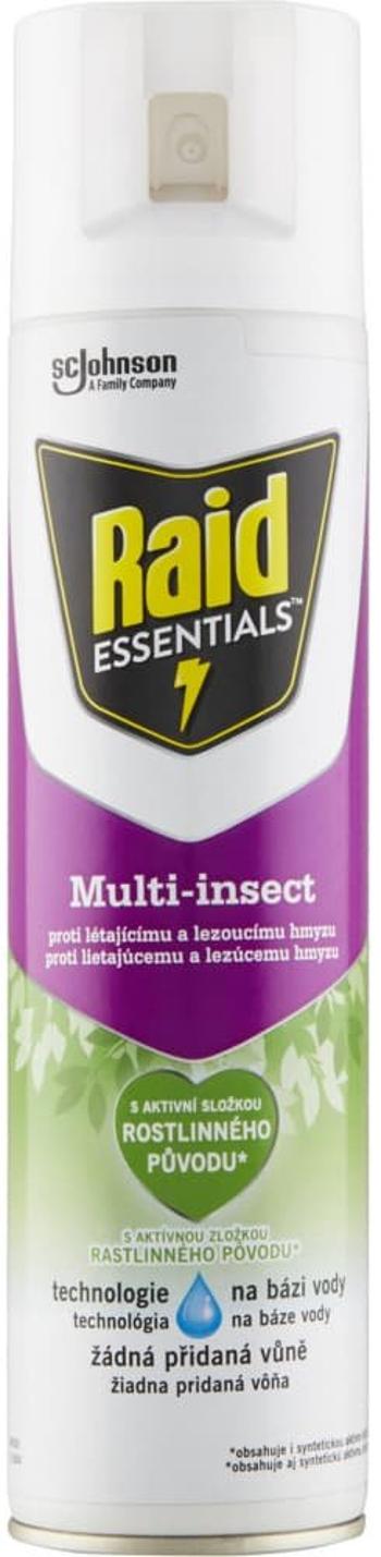 RAID Essentials Multi-insect proti lietajúcemu a lezúcemu hmyzu 400 ml