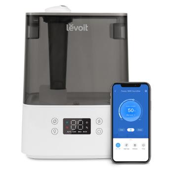 LEVOIT Classic 300S Smart inteligentný zvlhčovač vzduchu sivý 6 litrov