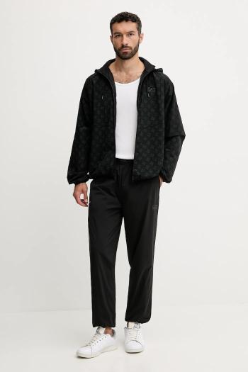 Tepláková súprava EA7 Emporio Armani čierna farba, AF16072.7M000644
