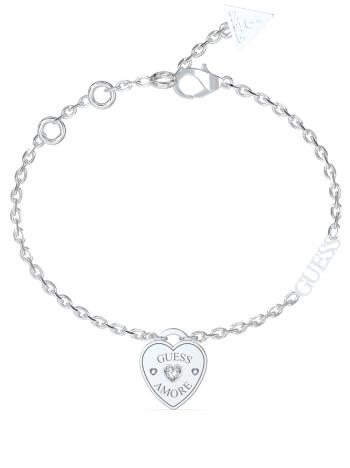 Guess Pôvabný oceľový náramok Guess Amore JUBB05057JWRH 18,5 cm