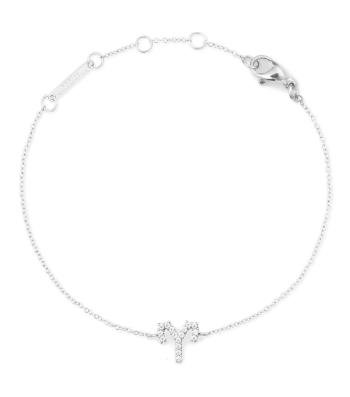 Daniel Wellington Oceľový retiazkový náramok znamenia Baran Crystal Zodiac DW00400931