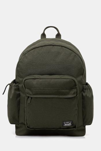 Ruksak Levi's zelená farba, veľký, jednofarebný, 004C3