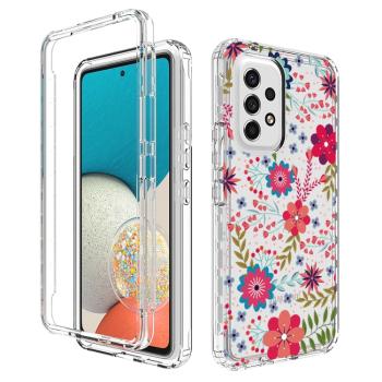 DUAL ART Odolný kryt Samsung Galaxy A53 5G FLOWERS