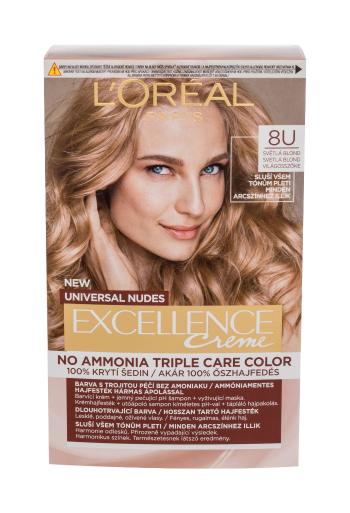 L'ORÉAL PARIS Excellence Universal Nudes Excellence 8U Permanentná farba na vlasy