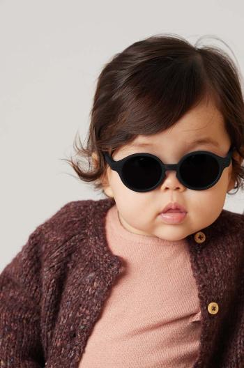 Detské slnečné okuliare IZIPIZI BABY #d čierna farba, #d