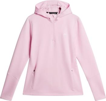 J.Lindeberg W Aerial Quarter Zip Hood Nosegay S Mikina