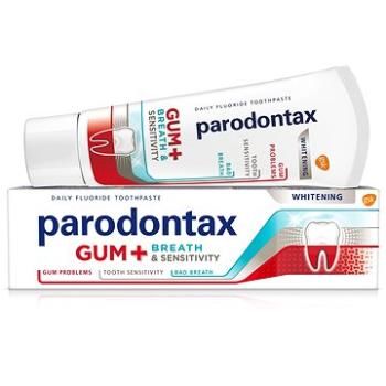 PARODONTAX Whitening pre ďasná + dych & citlivé zuby 75 ml (5054563120434)