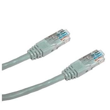 Datacom, CAT6, UTP, 0,25 m, sivý (15890)