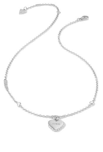 Guess Romantický oceľový náhrdelník Falling In Love JUBN02230JWRHT/U