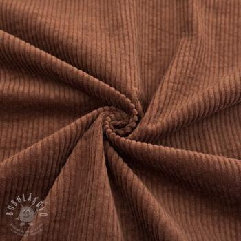Kordbársony 6W WASHED STRETCH nutbrown