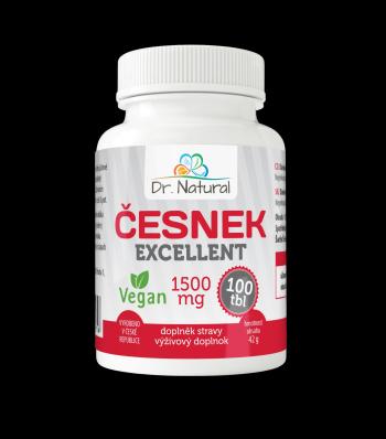 DR.NATURAL Cesnak Excellent 100 tabliet