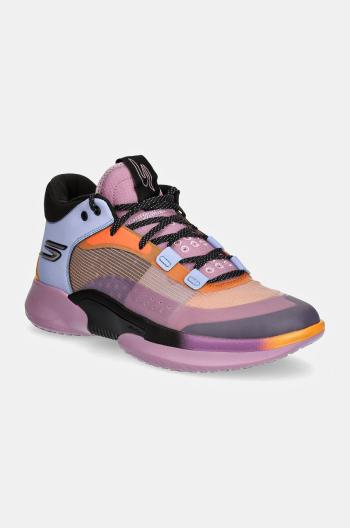 Basketbalové topánky Skechers SKX Resagrip fialová farba, 253005