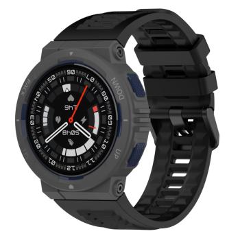 SILICONE Vymeniteľný remienok pre Amazfit Active Edge čierny