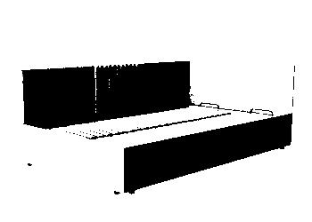 Dolmar Posteľ s výklopným roštom ELEN | sivá 120 x 200 cm