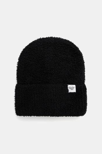Čiapka Herschel Boucle čierna farba, 50234-00001-OS