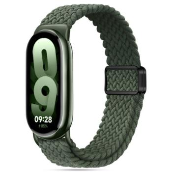 Tech-Protect Nylonmag remienok na Xiaomi Smart Band 8 / 9 / NFC, hunter green