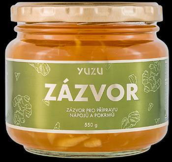 YUZU Nápojový koncentrát s kousky zázvoru 550 g