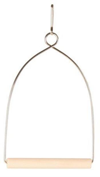Trixie Arch swing, wire/wood, 8 × 15 cm