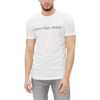 Calvin Klein Jeans  CORE INSTITUTIONAL J30J322552  Polokošele s dlhým rukávom Biela