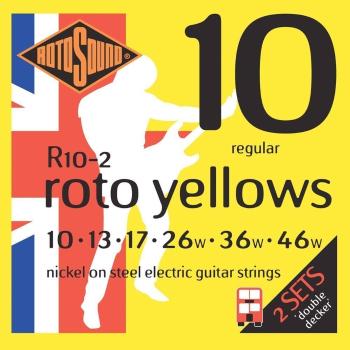 Rotosound R10-2 2-Pack Struny pre elektrickú gitaru