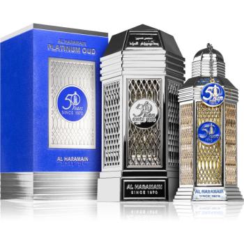 Al Haramain Platinum Oud 50 years parfumovaná voda unisex 100 ml