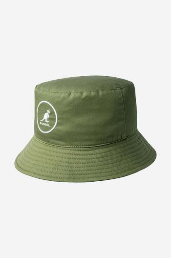 Klobúk Kangol Cotton Bucket K2117SP.OLV-OLIVE, zelená farba, bavlnený