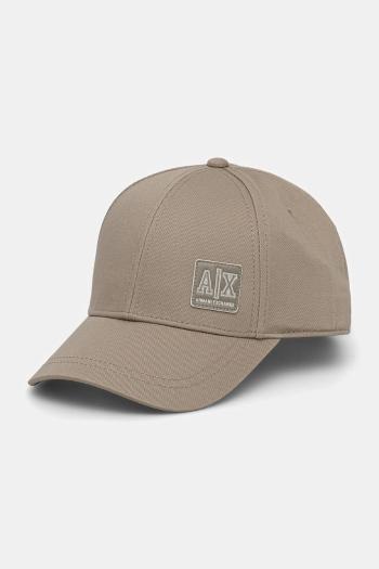 Šiltovka Armani Exchange béžová farba, jednofarebné, XM001255 AF15066