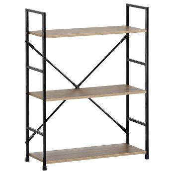 Polcos állvány GD-223 OAK Stor, 3 polc, 58,5 x 23,5 x 80,5 cm