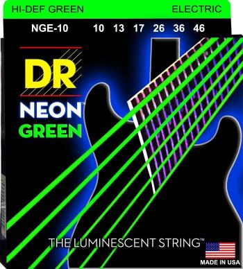 DR Strings NGE-10 Neon Struny pre elektrickú gitaru