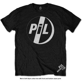 PIL Public Image Ltd tričko White Logo  one_size