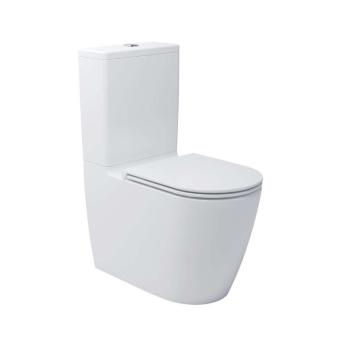 Kielle - Oudee WC kombi set s nádržkou a doskou softclose, Vortex, biela 30202000
