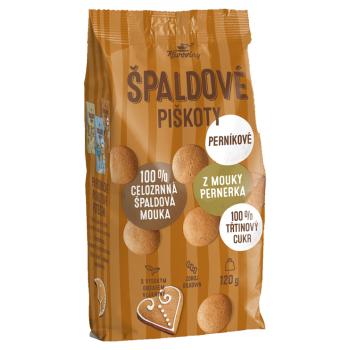 KÁVOVINY Piškóty špaldové perníkové 120 g