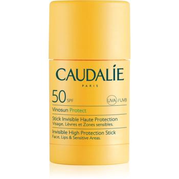 Caudalie Vinosun ochranná starostlivosť pred slnečným žiarením na tvár a citlivé miesta SPF 50 15 g