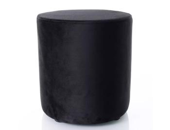 Signal Taburetka DOTI B VELVET Farba: Čierna / Bluvel 19