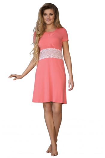 Nočná košeľa Romina peach plus