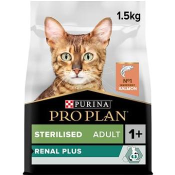 Pro Plan Cat Sterilised renal plus s lososom 1,5 kg (7613033566387)