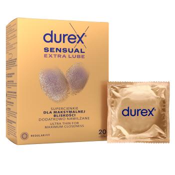 Durex Prezervative Sensual Extra Lube 20 buc.