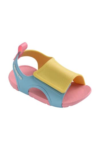Detské sandále Havaianas BABY PLAY ružová farba, 4147754