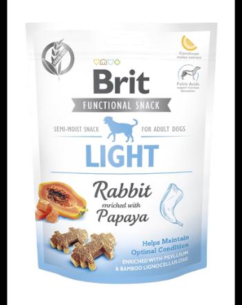 BRIT Care Dog Functional Snack Light recompense pentru caini, cu iepure si papaya 150 g