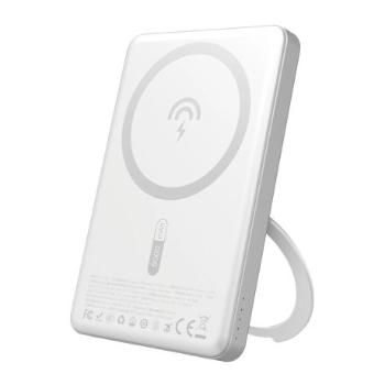 Dudao K28S MagSafe Power Bank 5000mAh 20W, strieborný