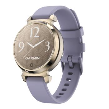 SILICONE Vymeniteľný remienok pre Garmin Lily 2 tmavofialový