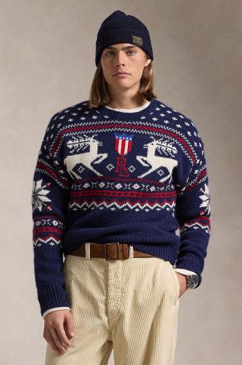 Vlnený sveter Polo Ralph Lauren pánsky, teplý, 710949303