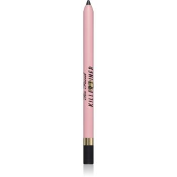 Too Faced Killer Liner 36 Hour Waterproof Gel Eyeliner Pencil vodeodolná gélová ceruzka na oči pre dlhotrvajúci efekt odtieň Black 1,2 g