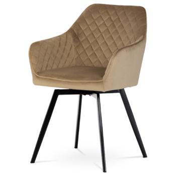 Jedálenská stolička Autronic 57x84 cm béžová látka DCH-425 CAP4
