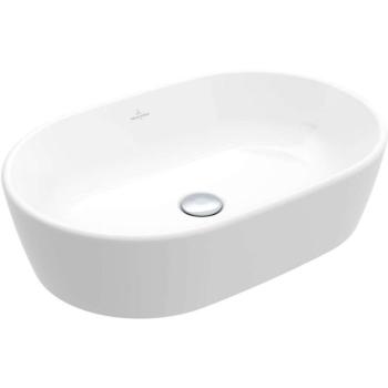 VILLEROY & BOCH - Architectura Umývadlo na dosku, 60x40 cm, bez prepadu, CeramicPlus, alpská biela 5A2661R1