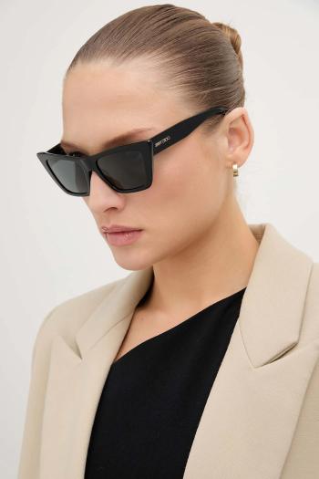 Slnečné okuliare Jimmy Choo dámske, čierna farba, 0JC5028